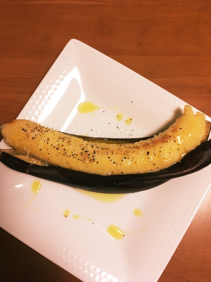 簡単！焼きバナナの画像