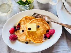 ☆もっちりシンプルなおからパンケーキ☆