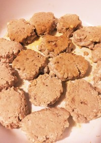 【離乳食後期】鶏ひき肉と豆腐のハンバーグ