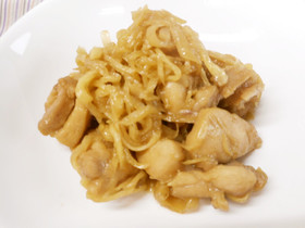 めっけもん♪鶏肉の新生姜煮込み