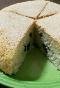 [超簡単]炊飯器で黒豆きな粉パンケーキ