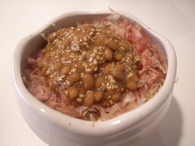 納豆きゃべつ(和風)