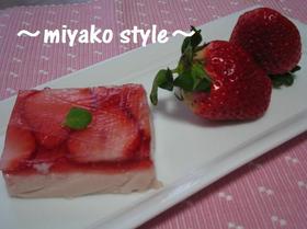 いちごババロア