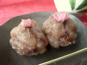 春の香り♪あんこもち
