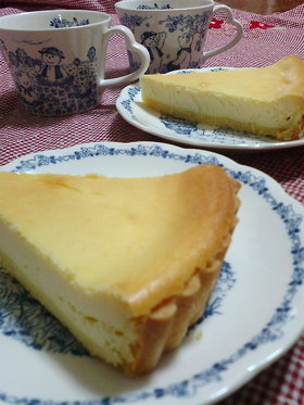 ベイクド❤チーズケーキタルト
