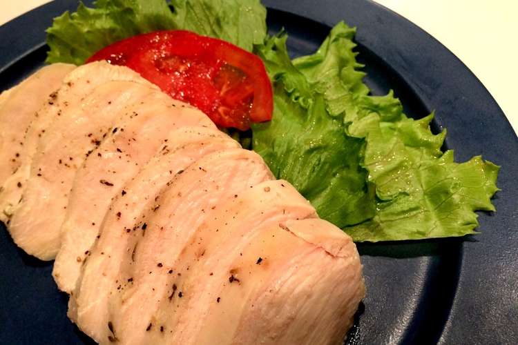低温調理器 簡単 しっとりサラダチキン レシピ 作り方 By 低温調理部の部長 クックパッド 簡単おいしいみんなのレシピが355万品