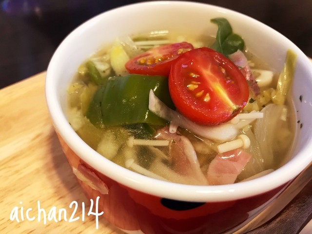 簡単 酢キャベツアレンジスープ レシピ 作り方 By Aichan214 クックパッド 簡単おいしいみんなのレシピが356万品