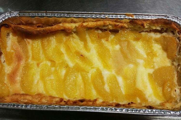 白桃チーズケーキ ほめられ酢入り レシピ 作り方 By 全農岡山てるこ クックパッド