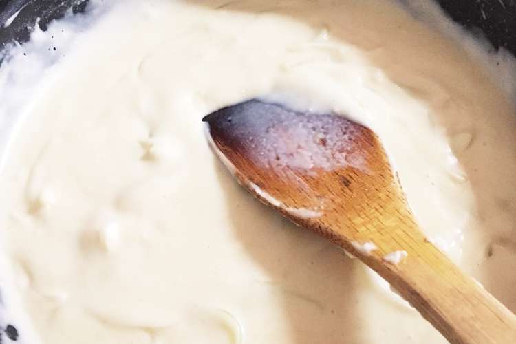 安くて簡単 失敗なし基本のホワイトソース レシピ 作り方 By パプリカオバケ クックパッド 簡単おいしいみんなのレシピが355万品