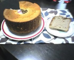 ラズベリーシフォンケーキ
