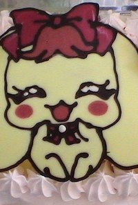 デコチョコ★プリキュア5ケーキ（ミルク）