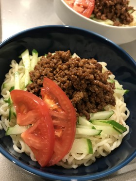 汁なし坦々麺風*旨辛まぜそば