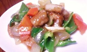 この味美味しい~☆しょうゆあん酢豚♪