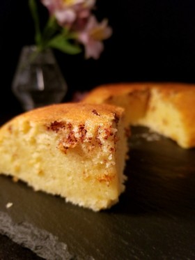 チョコミントアイスのパウンドケーキ