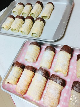 パイコロネ 簡単 お菓子 パイシート