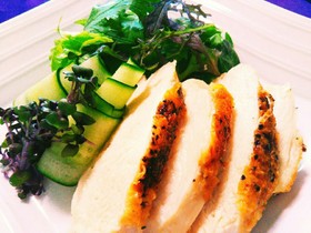 低糖質!しっとりジューシー鶏胸肉のソテー