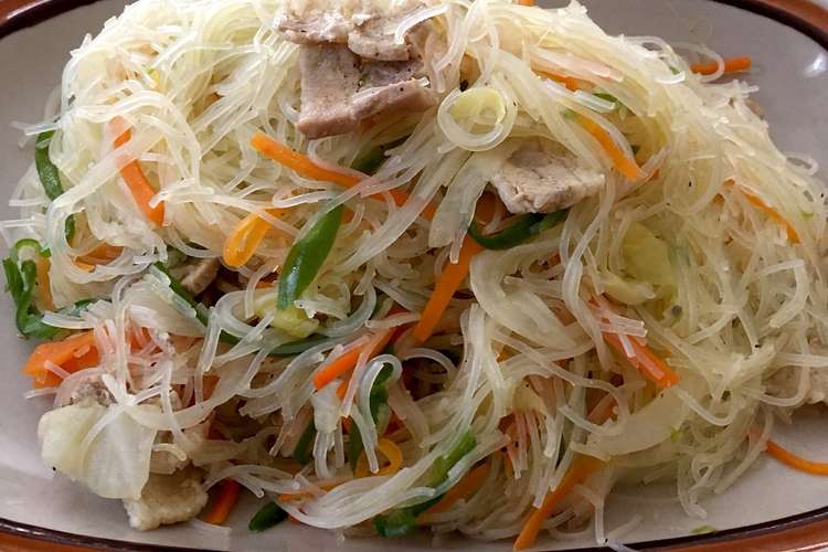 焼きビーフン レシピ 作り方 By ウニマル クックパッド 簡単おいしいみんなのレシピが360万品