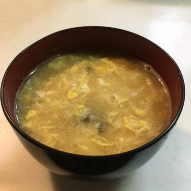 卵味噌汁(三食でも飽きない超簡単卵料理)の写真