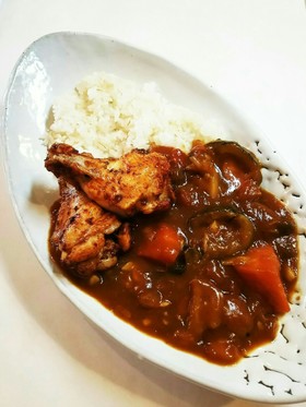 リメイク!ラタトゥイユでインドカレー風