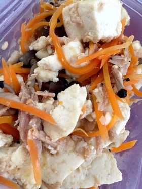 【常備菜】ツナの炒り豆腐