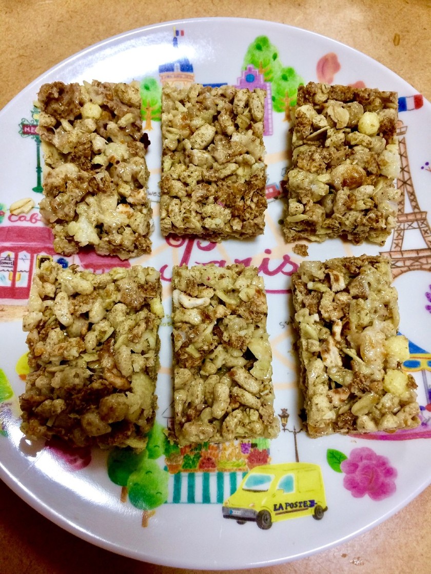 フルートループシリアルバーのレシピ