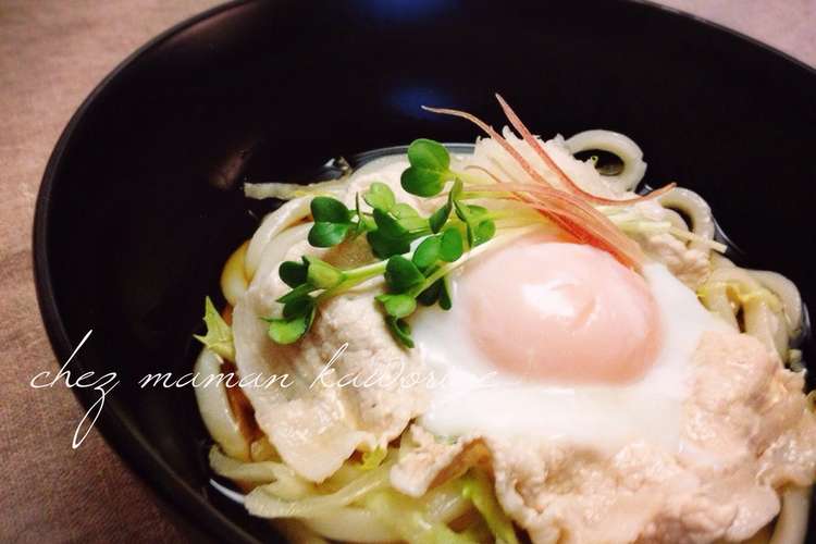 冷やしうどん 豚しゃぶ乗せ レシピ 作り方 By カヲリーヌ クックパッド 簡単おいしいみんなのレシピが352万品
