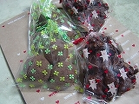 生チョコ風ソフトチョコ&フレークチョコ