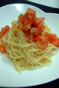 すし酢で簡単☆トマトのカッペリーニ