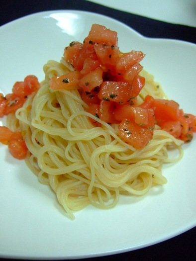 すし酢で簡単☆トマトのカッペリーニの写真