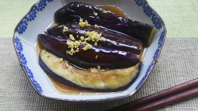 Eggplants Nibitashi!の写真