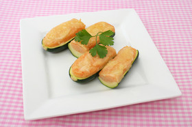 タラモズッキーニのオーブン焼き