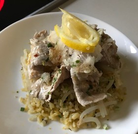 豚しゃぶさっぱりチャーハン