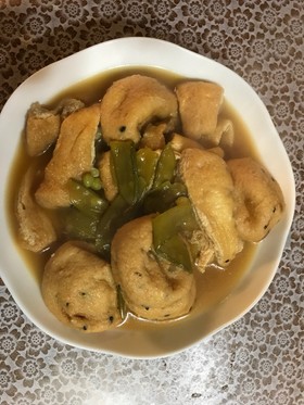 がんもとあげの煮物