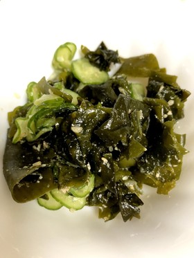 酢と砂糖1:1☆きゅうりとわかめの酢の物