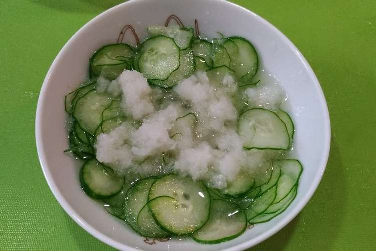 簡単 きゅうりと大根おろしのかんたん酢 レシピ 作り方 By エドゲイン君 クックパッド 簡単おいしいみんなのレシピが352万品
