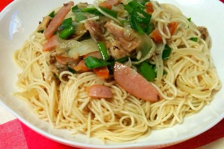 簡単 サバ缶の素麺チャンプル レシピ 作り方 By 林檎の香り クックパッド 簡単おいしいみんなのレシピが364万品
