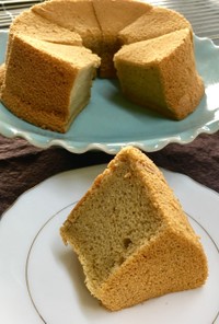 米粉と玄米粉の ふわふわシフォンケーキ