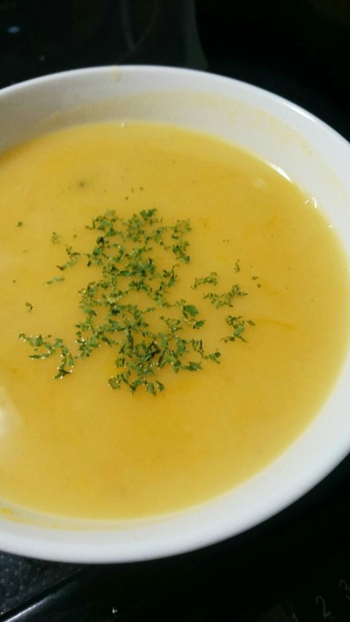 めちゃくちゃ簡単！！かぼちゃのスープの写真