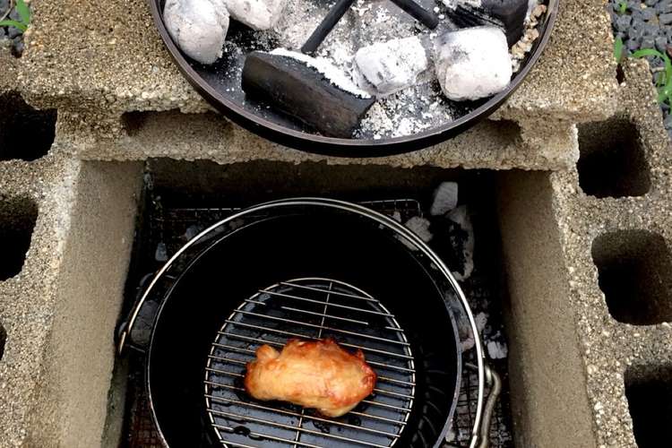 ダッチオーブンで塩味のローストチキン レシピ 作り方 By Tommy46 クックパッド 簡単おいしいみんなのレシピが354万品