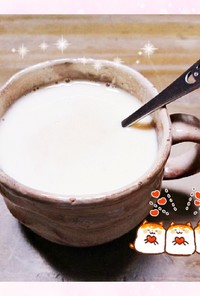 マクロビ☆酒粕きな粉のソイミルク