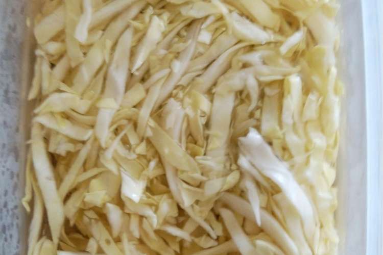 酢キャベツ ダイエットに レシピ 作り方 By かのん はな クックパッド 簡単おいしいみんなのレシピが355万品