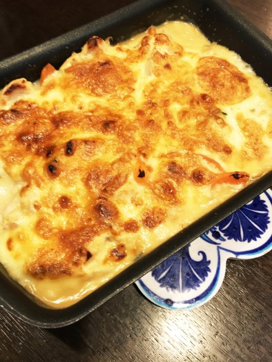 さっぱり食べたい！ 鶏肉の豆腐グラタンの写真