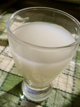 ホット♡　カルピス＆梅酒