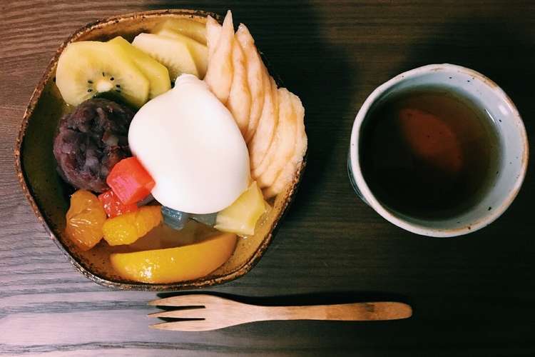 盛り付けるだけ本格クリームあんみつ レシピ 作り方 By きりん クックパッド 簡単おいしいみんなのレシピが353万品