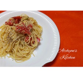混ぜるだけでお洒落な冷製パスタ