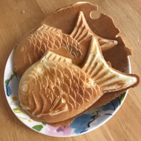 クリームチーズのたい焼き