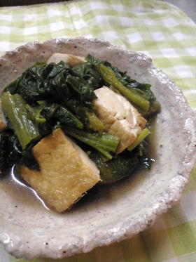 ✿高菜と厚揚げのしみじみ炒め煮✿