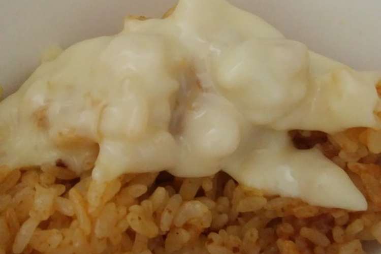 レトルトカレーで手抜き炒飯onチーズ レシピ 作り方 By クックxaxior クックパッド 簡単おいしいみんなのレシピが350万品