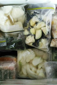 野菜の冷凍