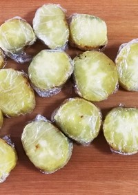 焼き芋の保存方法(冷凍)